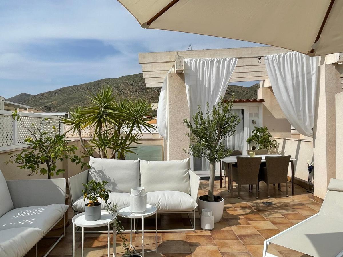 Penthouse La Azohia Beach Bagian luar foto